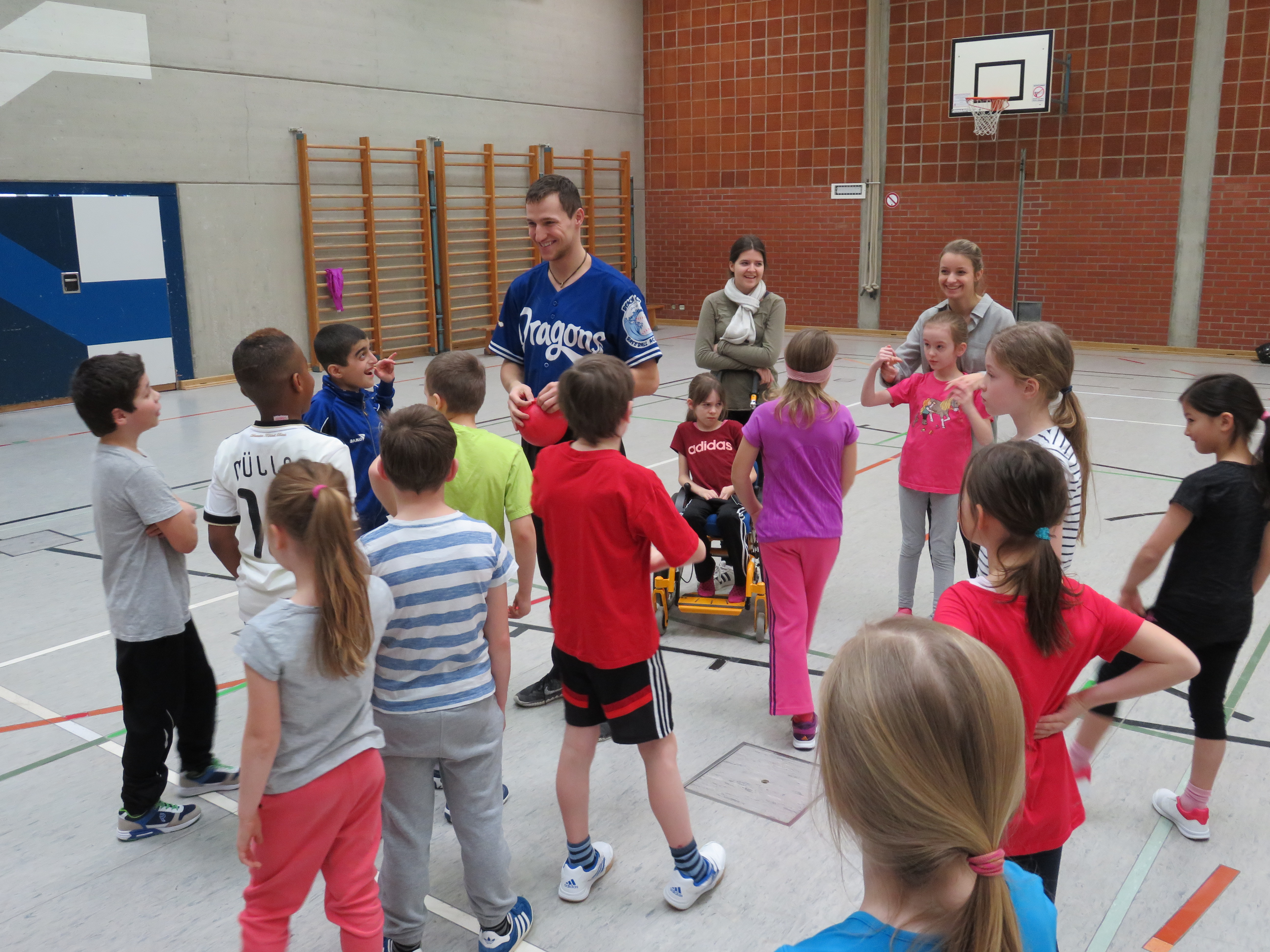 Baseball an der Theodor Eckert Grundschule